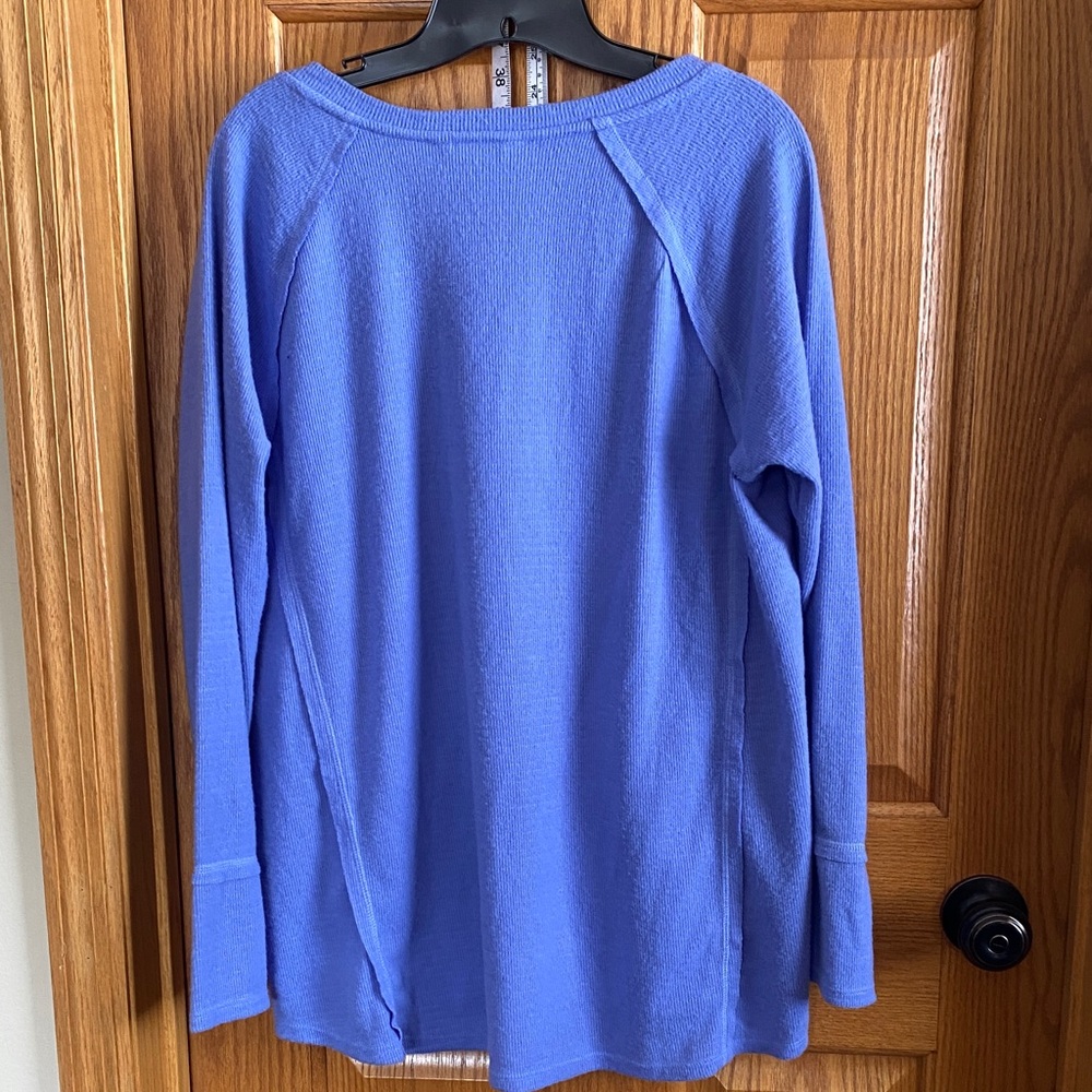 Wildfox Periwinkle Long Sleeve Tee - Picture 3 of 4